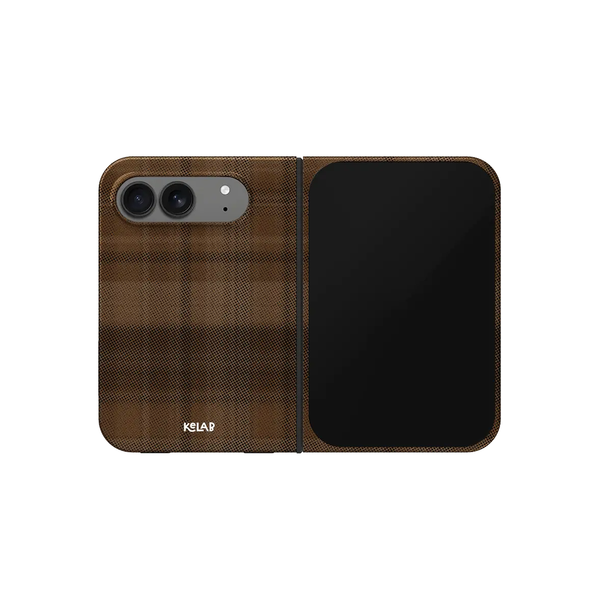 Chestnut | Brown Flannel Plaid iPhone Case