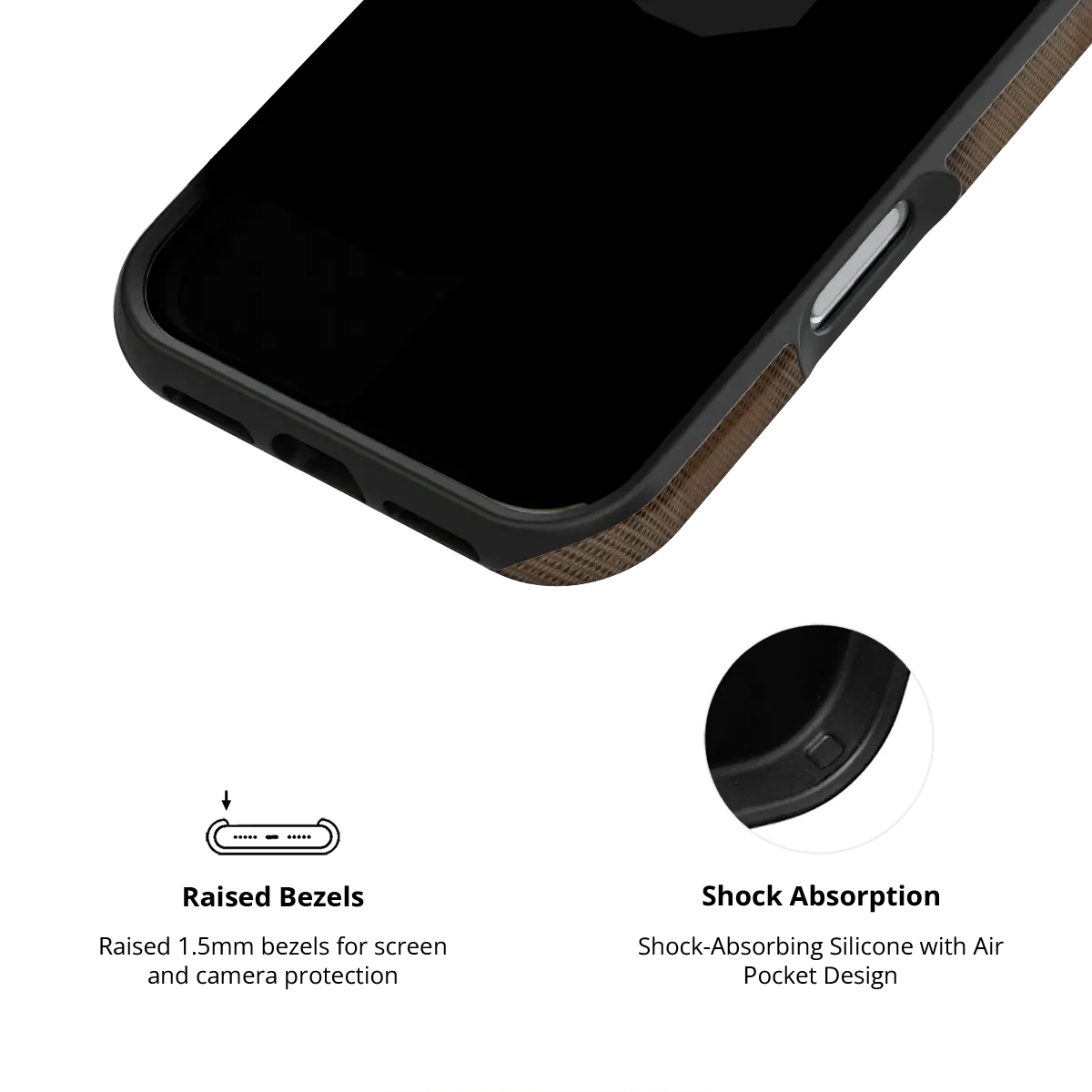Chestnut | Brown Flannel Plaid iPhone Case