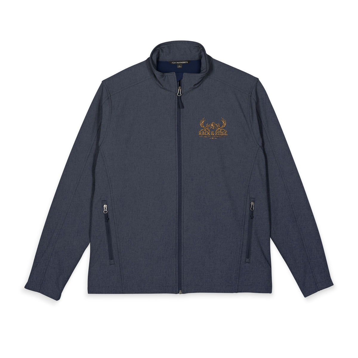 Rack & Ridge | Embroidered Soft Shell Jacket