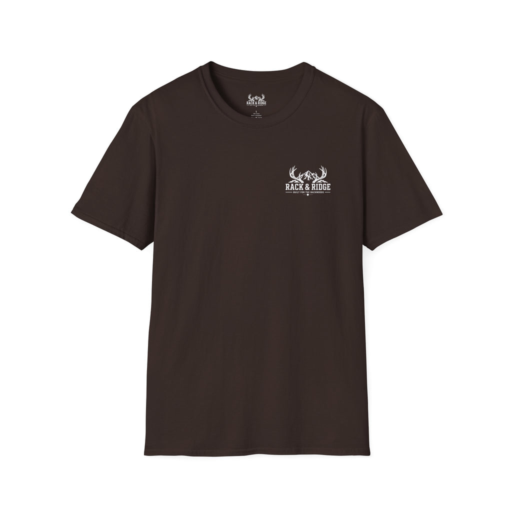 Rack & Ridge “Built for the Moment” Tee — Outdoor Lifestyle Graphic T-Shirt