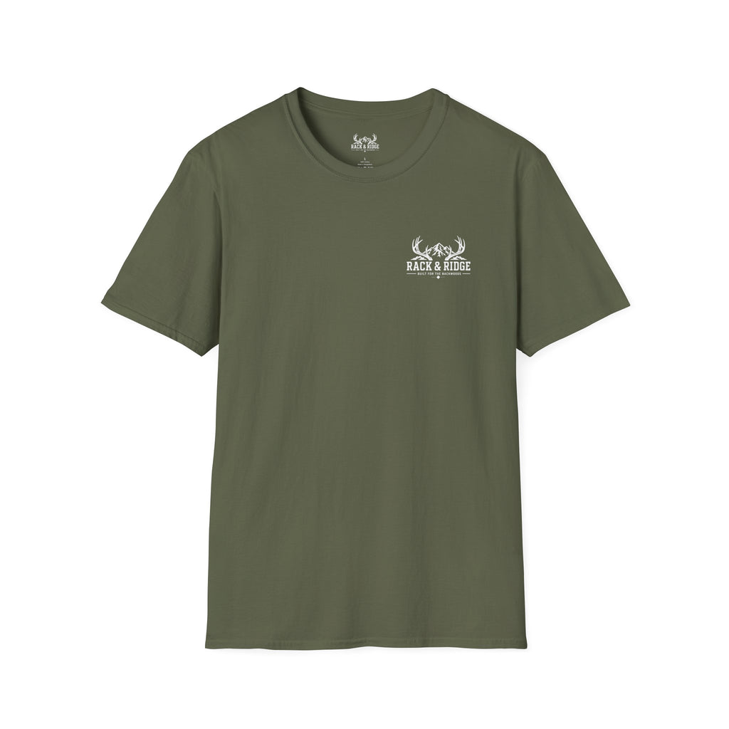Rack & Ridge “Built for the Moment” Tee — Outdoor Lifestyle Graphic T-Shirt