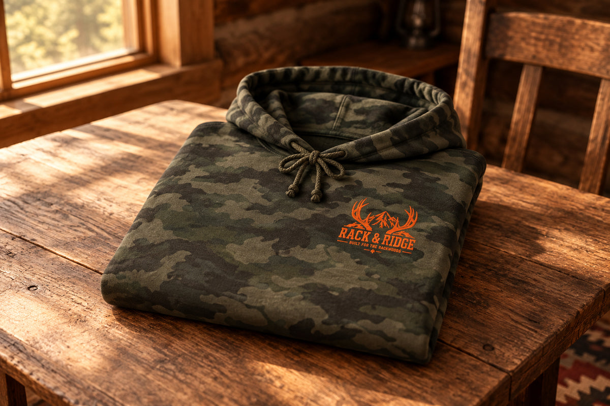 Rack & Ridge | Strings, Stands & Sunrise Unisex Hoodie