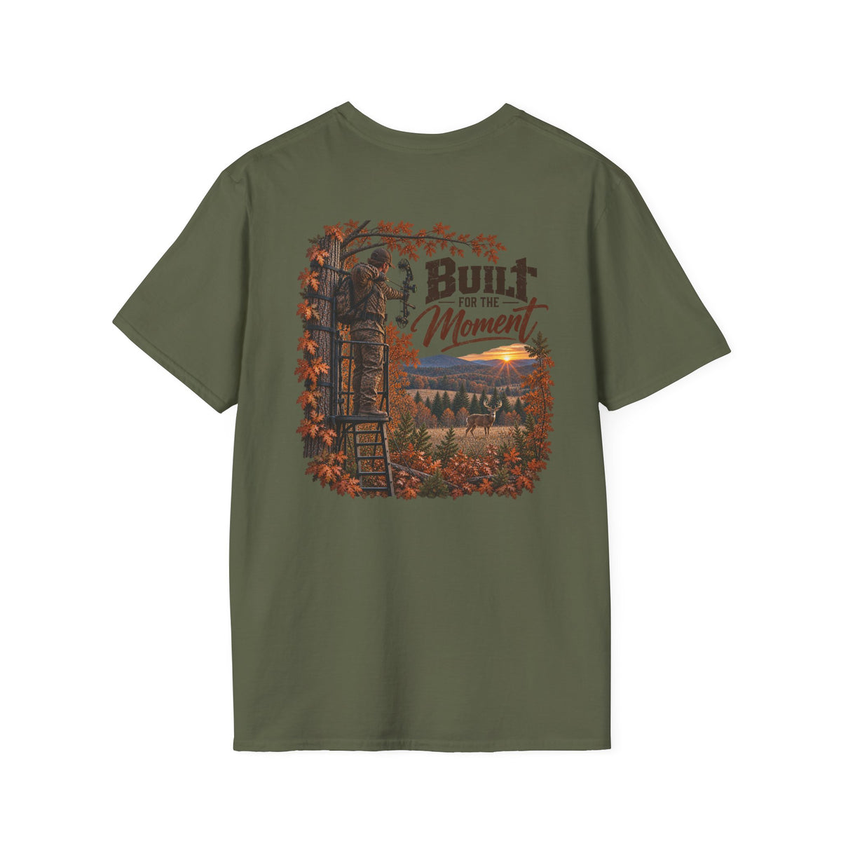 Rack & Ridge “Built for the Moment” Tee — Outdoor Lifestyle Graphic T-Shirt