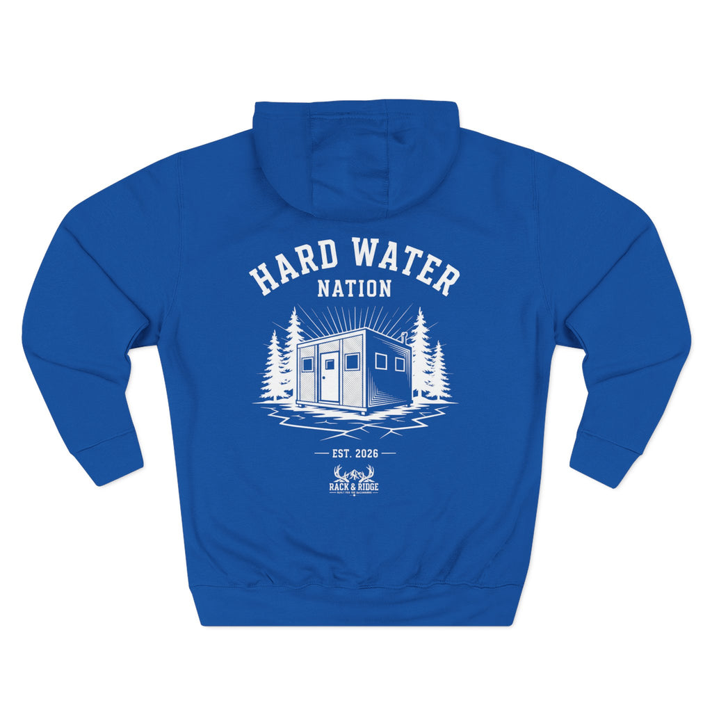 "Hard Water Nation" | Rack & Ridge Hoodie