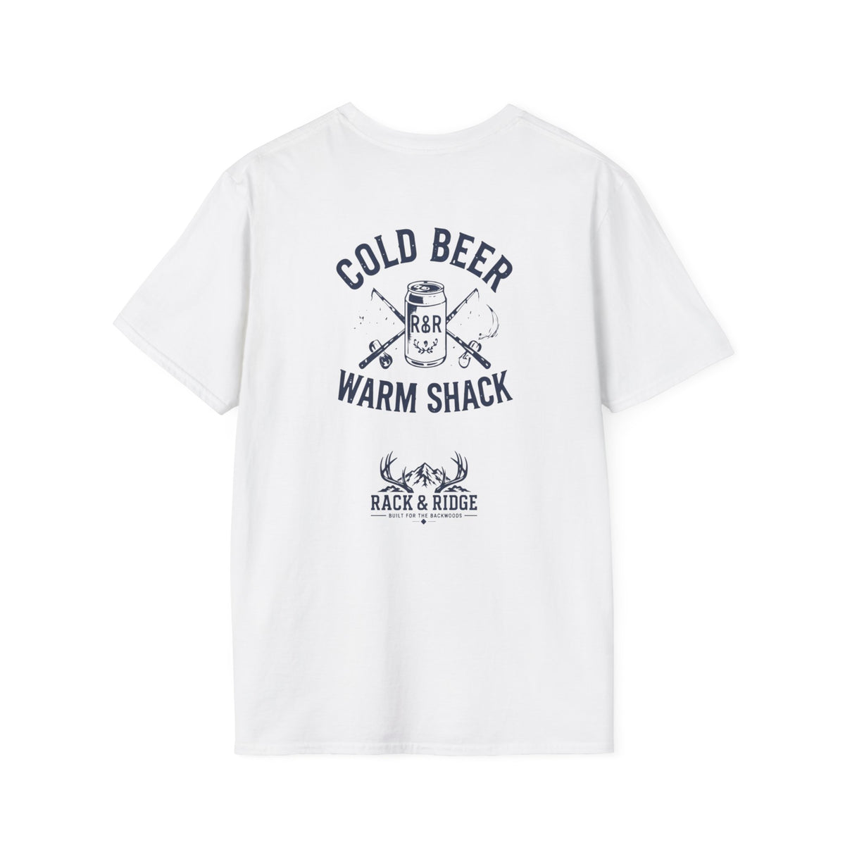 Cold Beer. Warm Shack. | Rack & Ridge T-Shirt