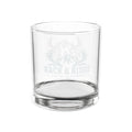 Engraved Rack & Ridge Whiskey Glass 10.5oz — Rustic Deer Antler Rocks Glass