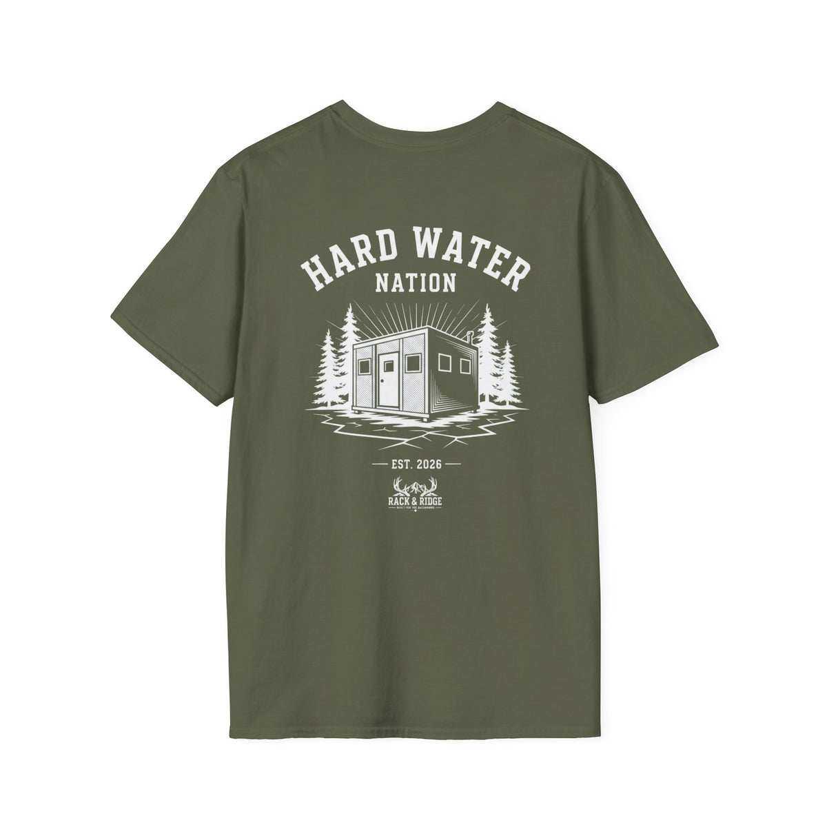 "Hard Water Nation" | Rack & Ridge T-Shirt