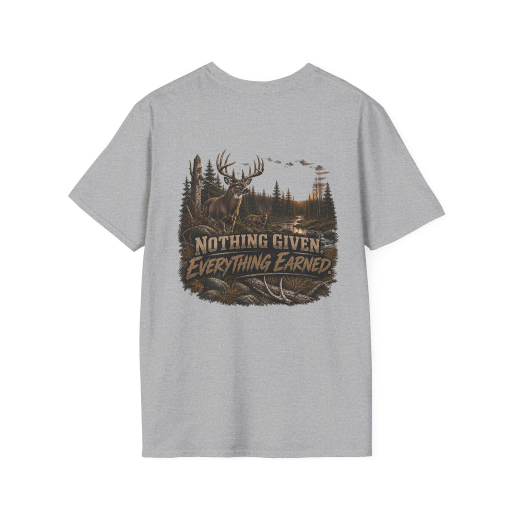 Rack & Ridge | Nothing Given. Everything Earned. T-Shirt