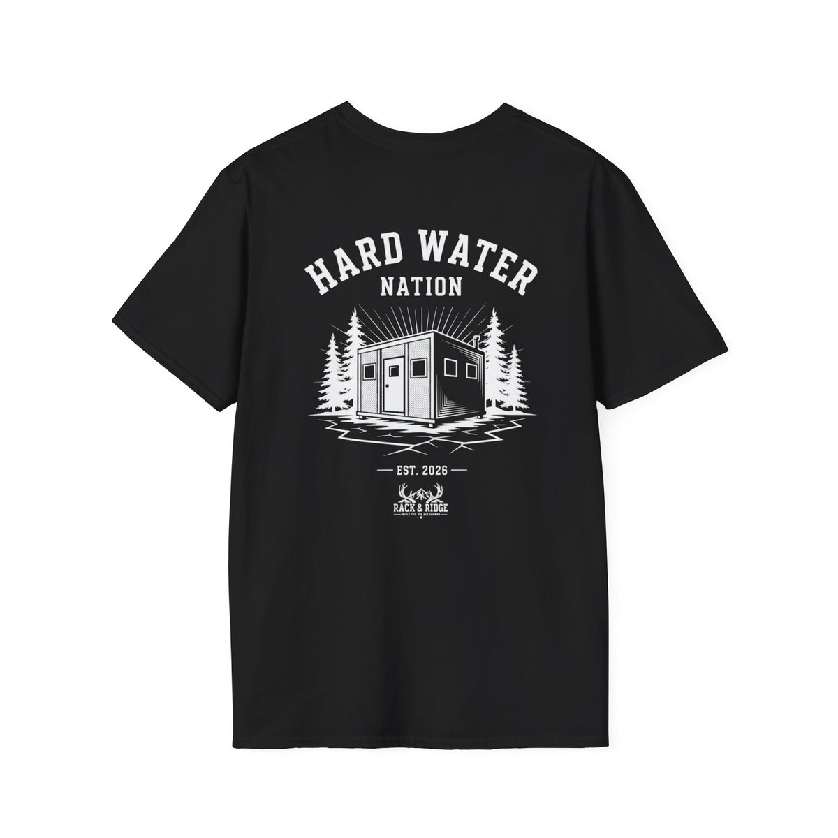 "Hard Water Nation" | Rack & Ridge T-Shirt