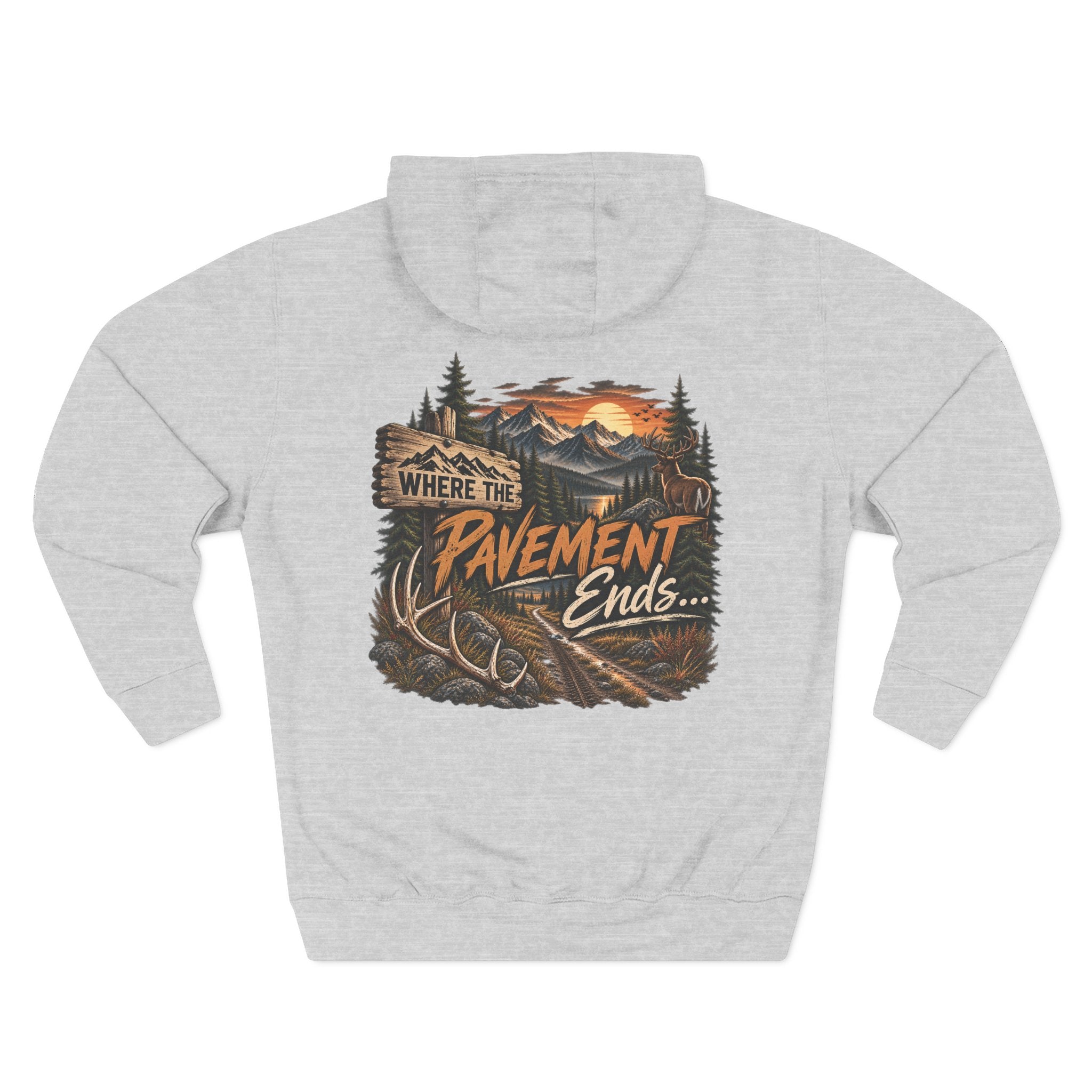 Rack & Ridge | Where the Pavement Ends Hoodie