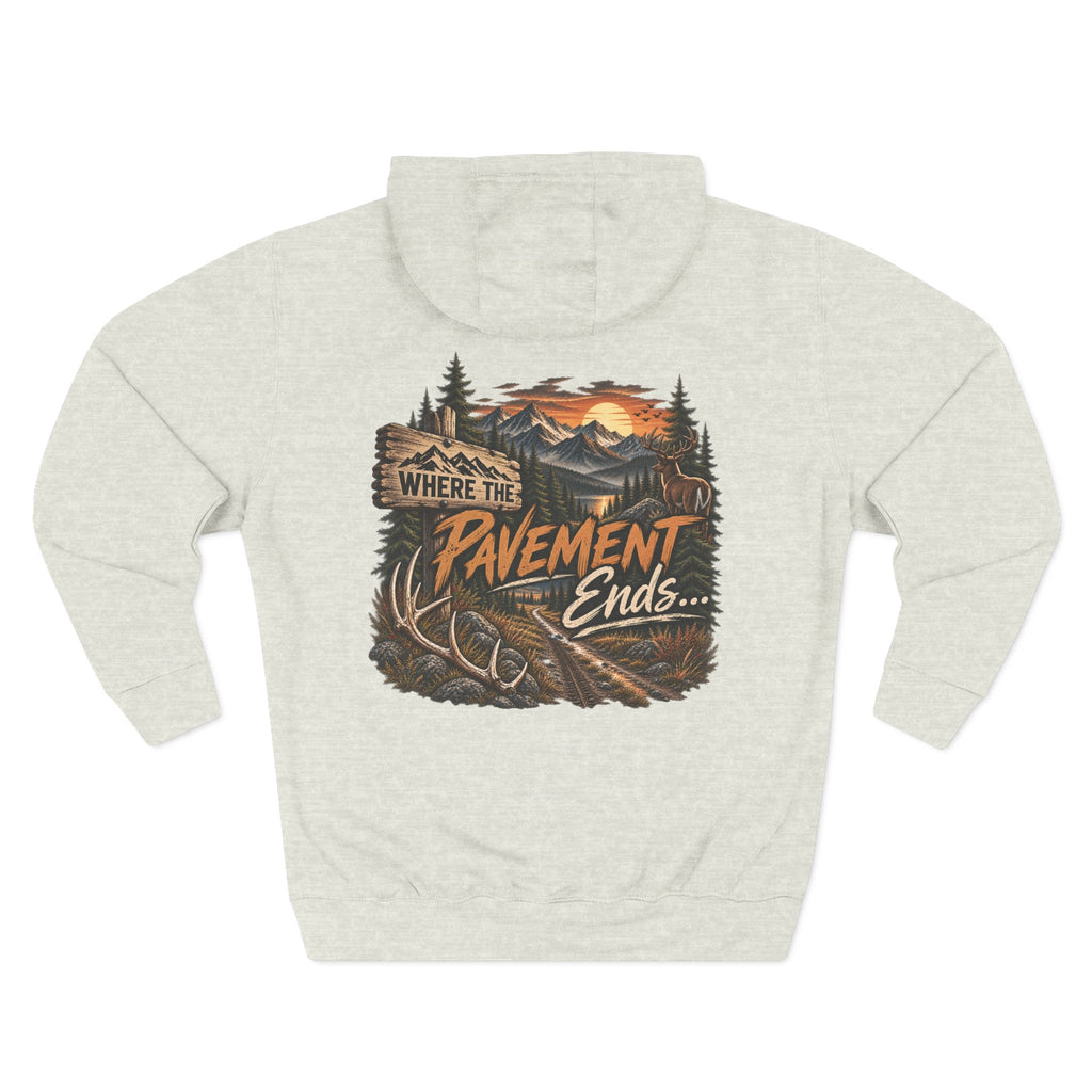 Rack & Ridge | Where the Pavement Ends Hoodie
