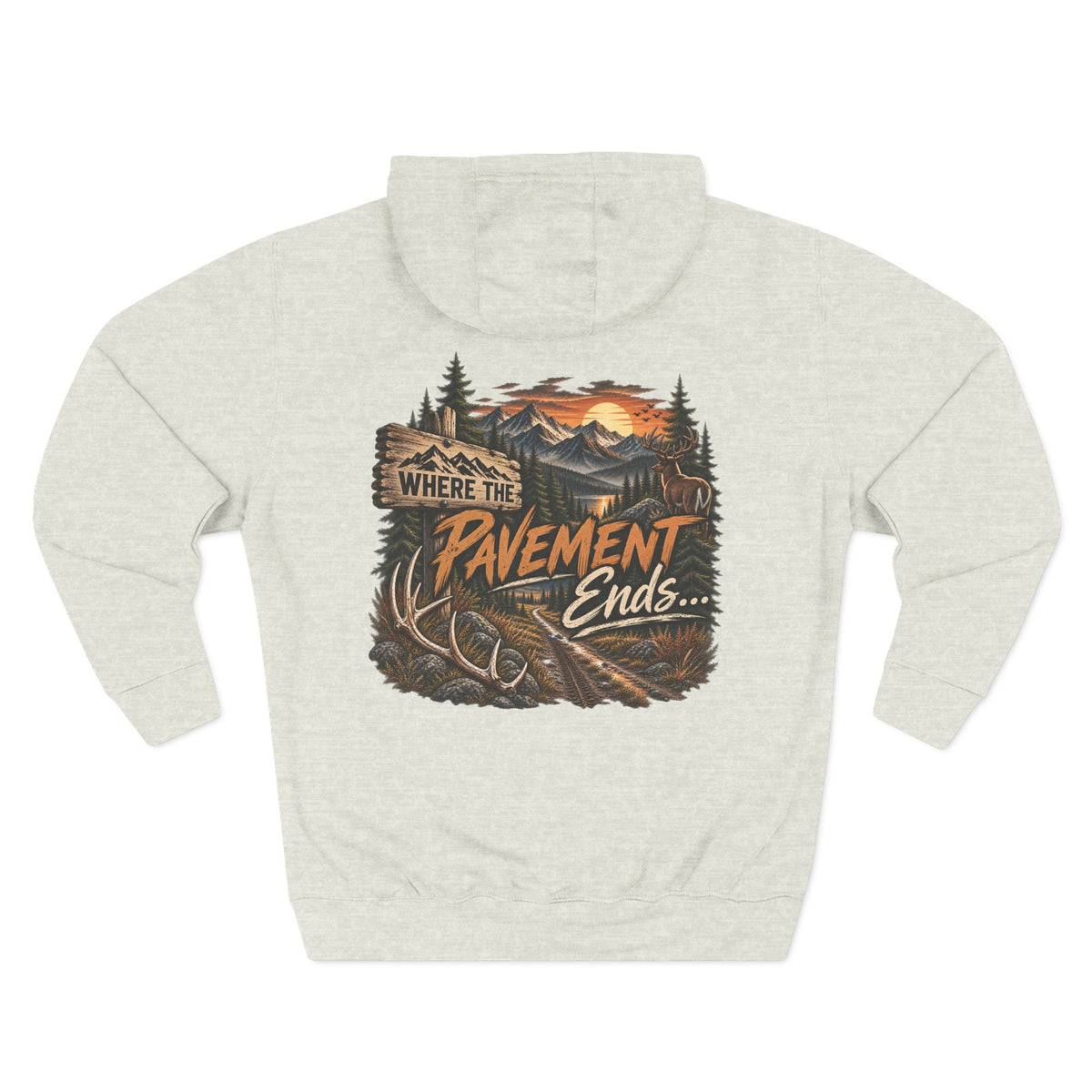 Rack & Ridge | Where the Pavement Ends Hoodie