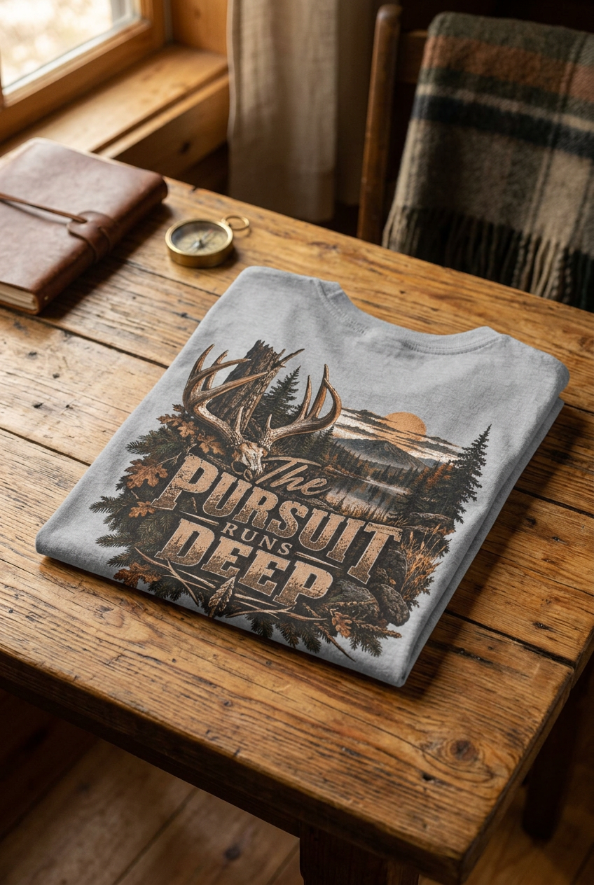 Rack & Ridge | The Pursuit Runs Deep T-Shirt