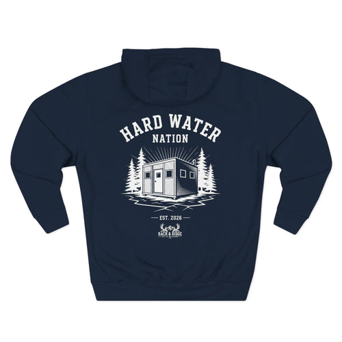 "Hard Water Nation" | Rack & Ridge Hoodie