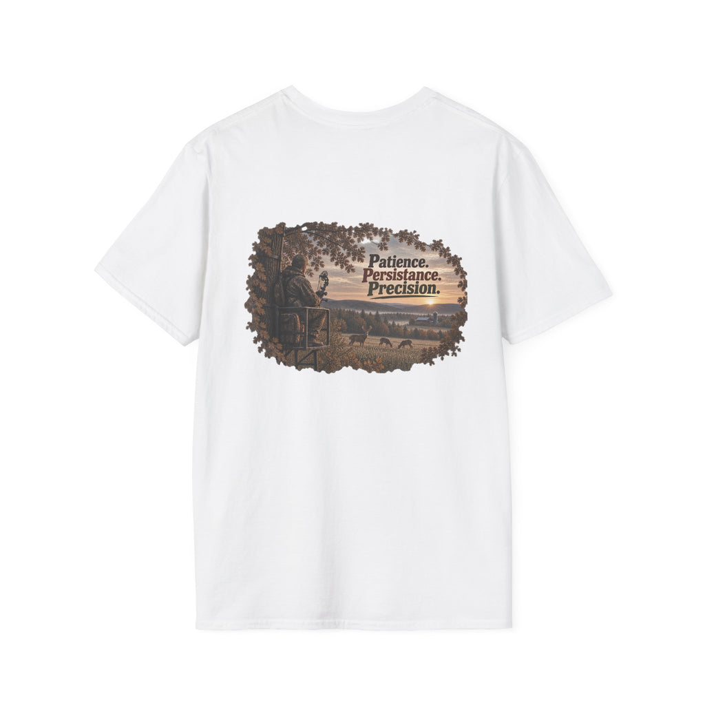 Rack & Ridge Antler Logo Tee — Patience. Persistence. Precision.