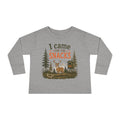 RACK & RIDGE I Came for the Snacks Toddler Long-Sleeve Tee