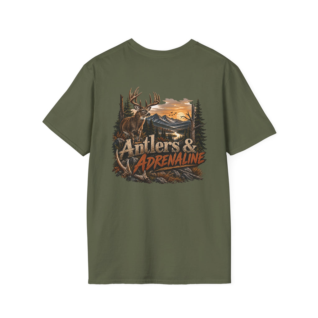 Rack & Ridge | Antlers & Adrenaline T-Shirt