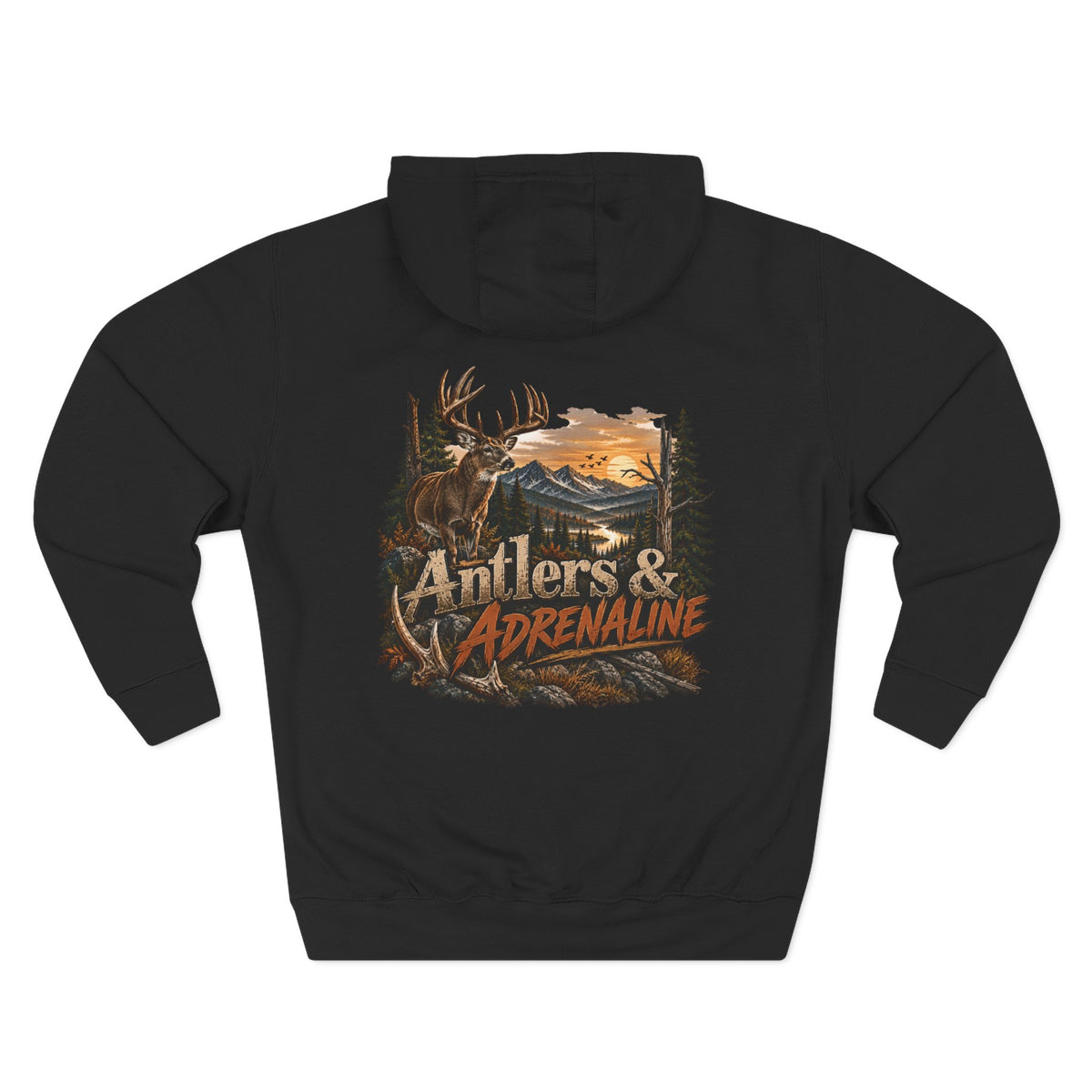 Rack & Ridge | Antlers & Adrenaline Hoodie