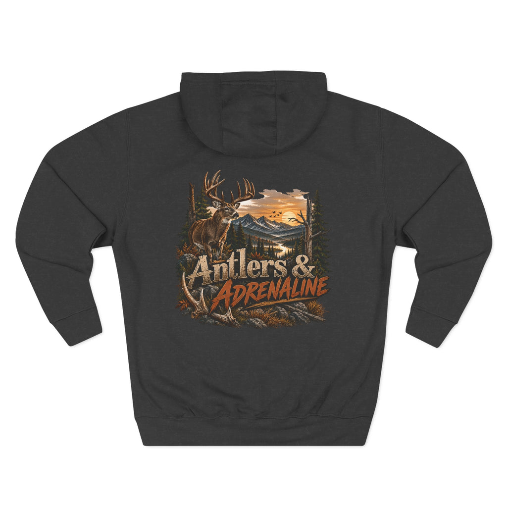 Rack & Ridge | Antlers & Adrenaline Hoodie