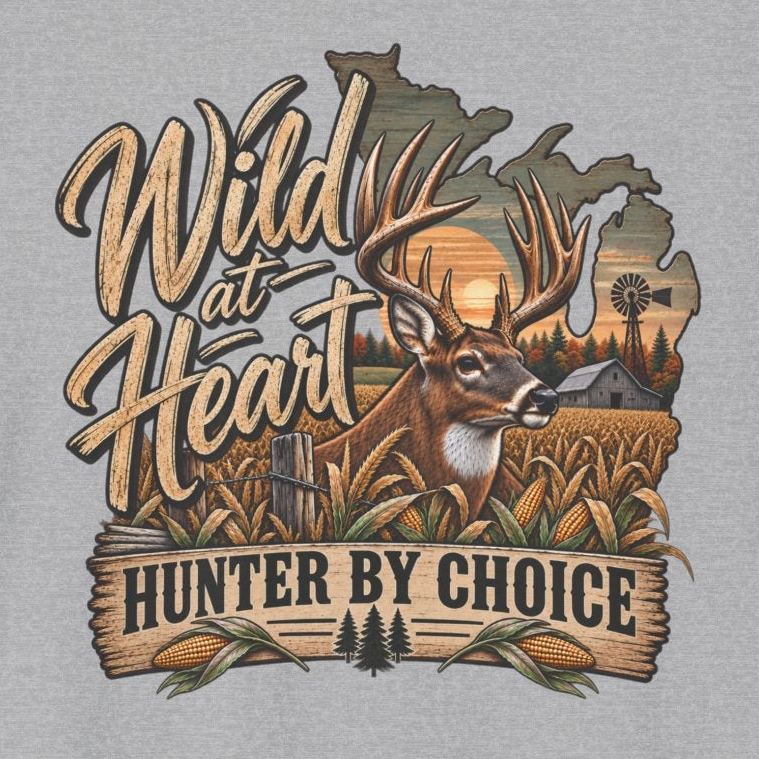 Rack & Ridge | Wild at Heart. Hunter by Choice T-Shirt
