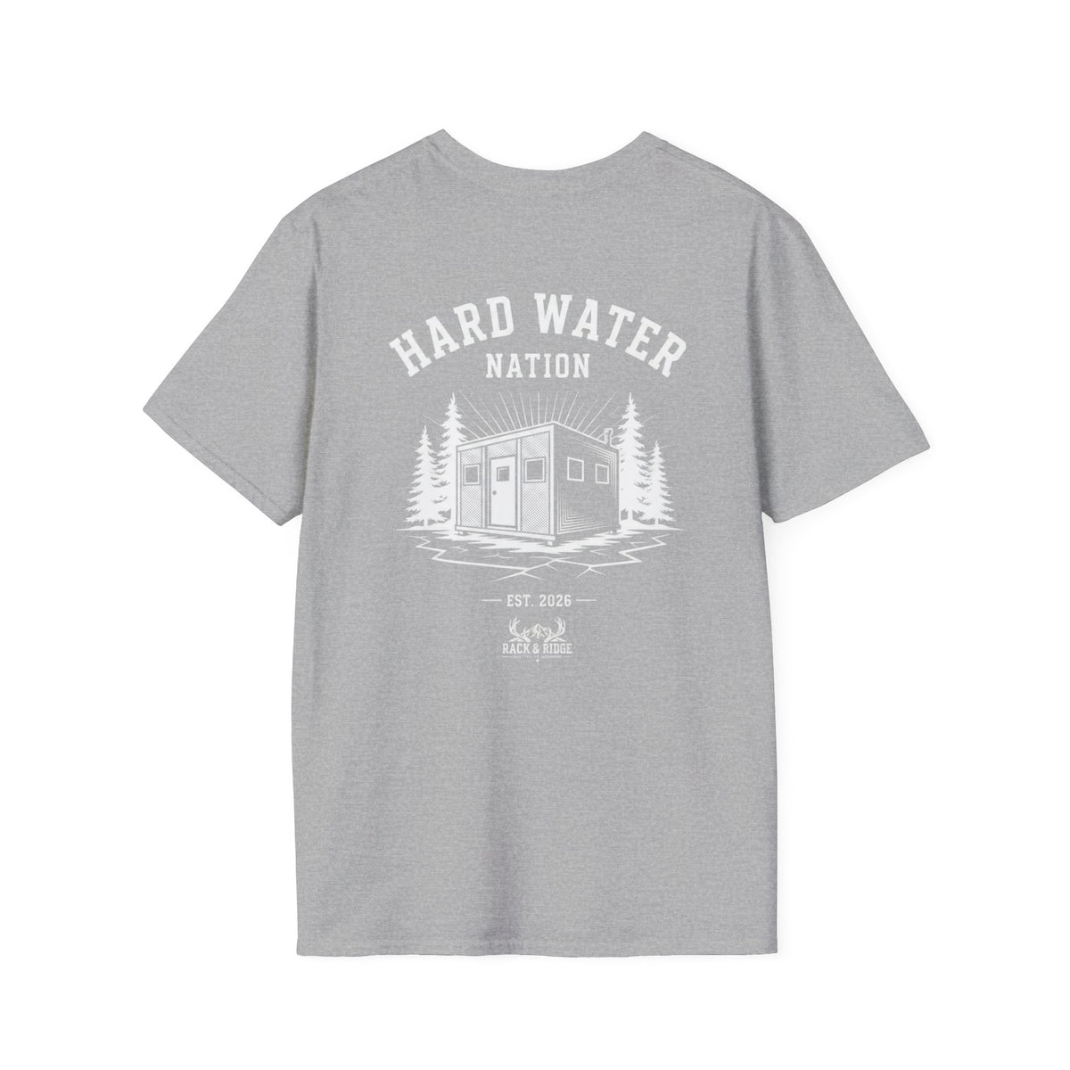 "Hard Water Nation" | Rack & Ridge T-Shirt