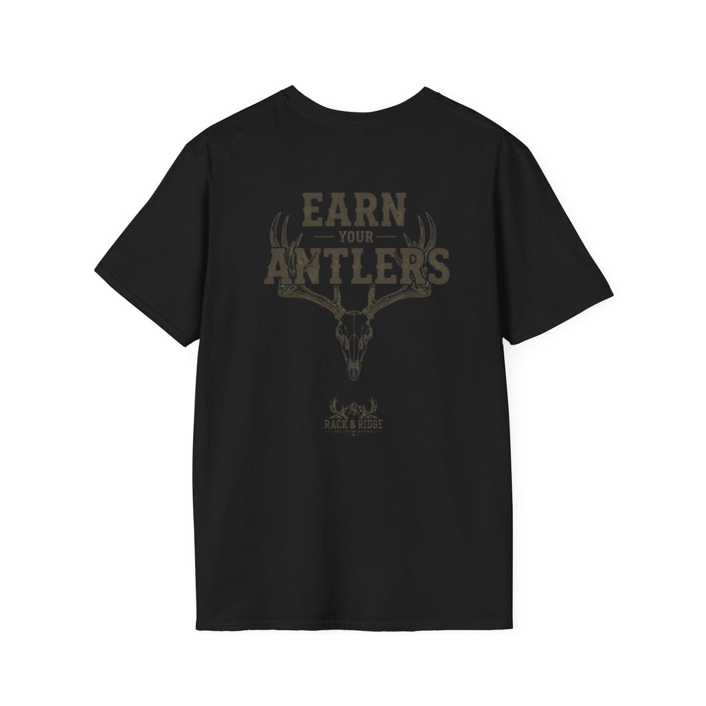 Rack & Ridge "Earn Your Antlers" T-Shirt