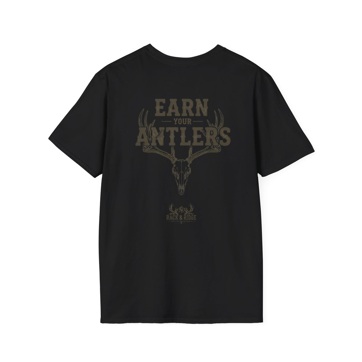 Rack & Ridge "Earn Your Antlers" T-Shirt