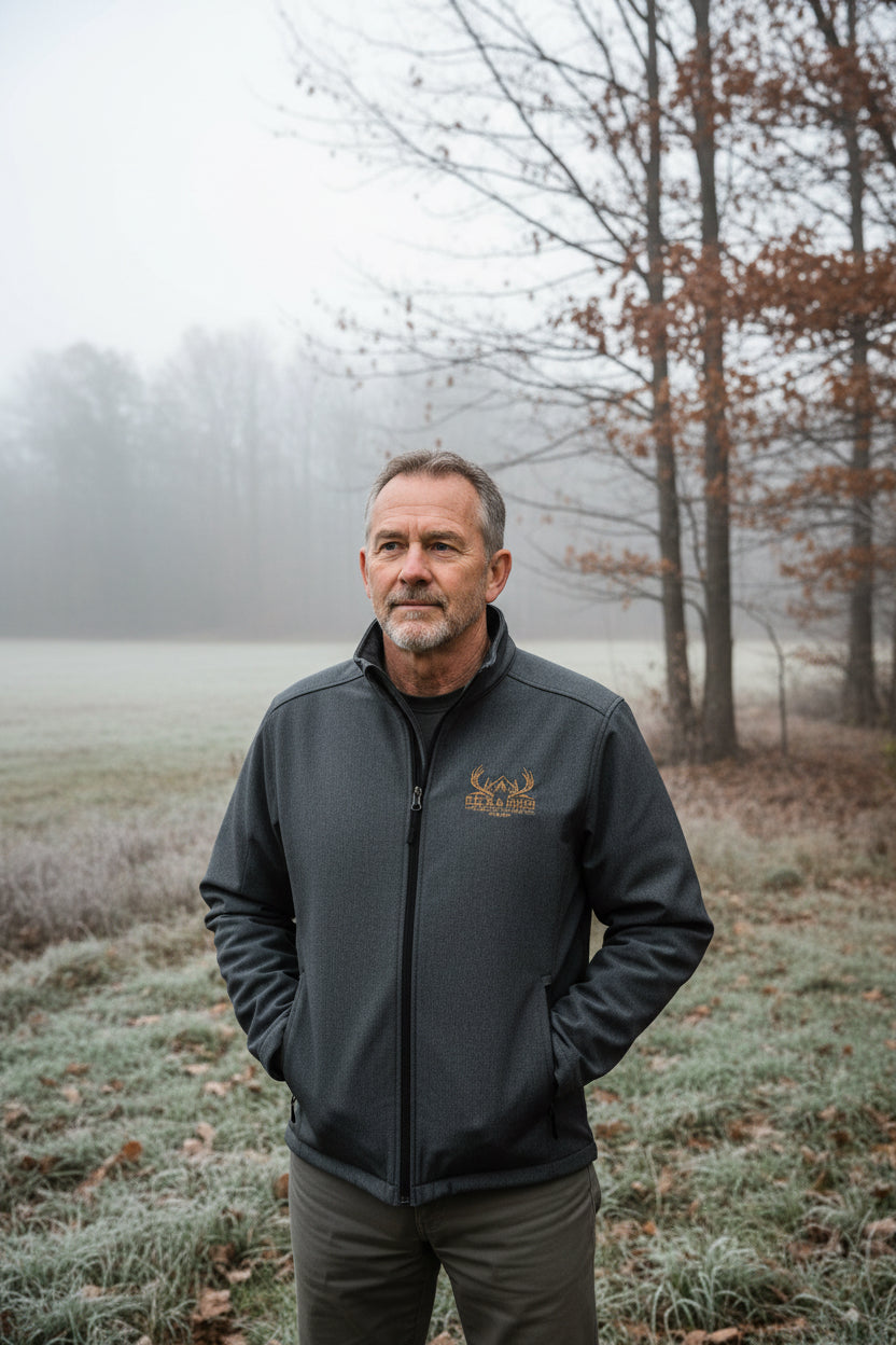 Rack & Ridge | Embroidered Soft Shell Jacket