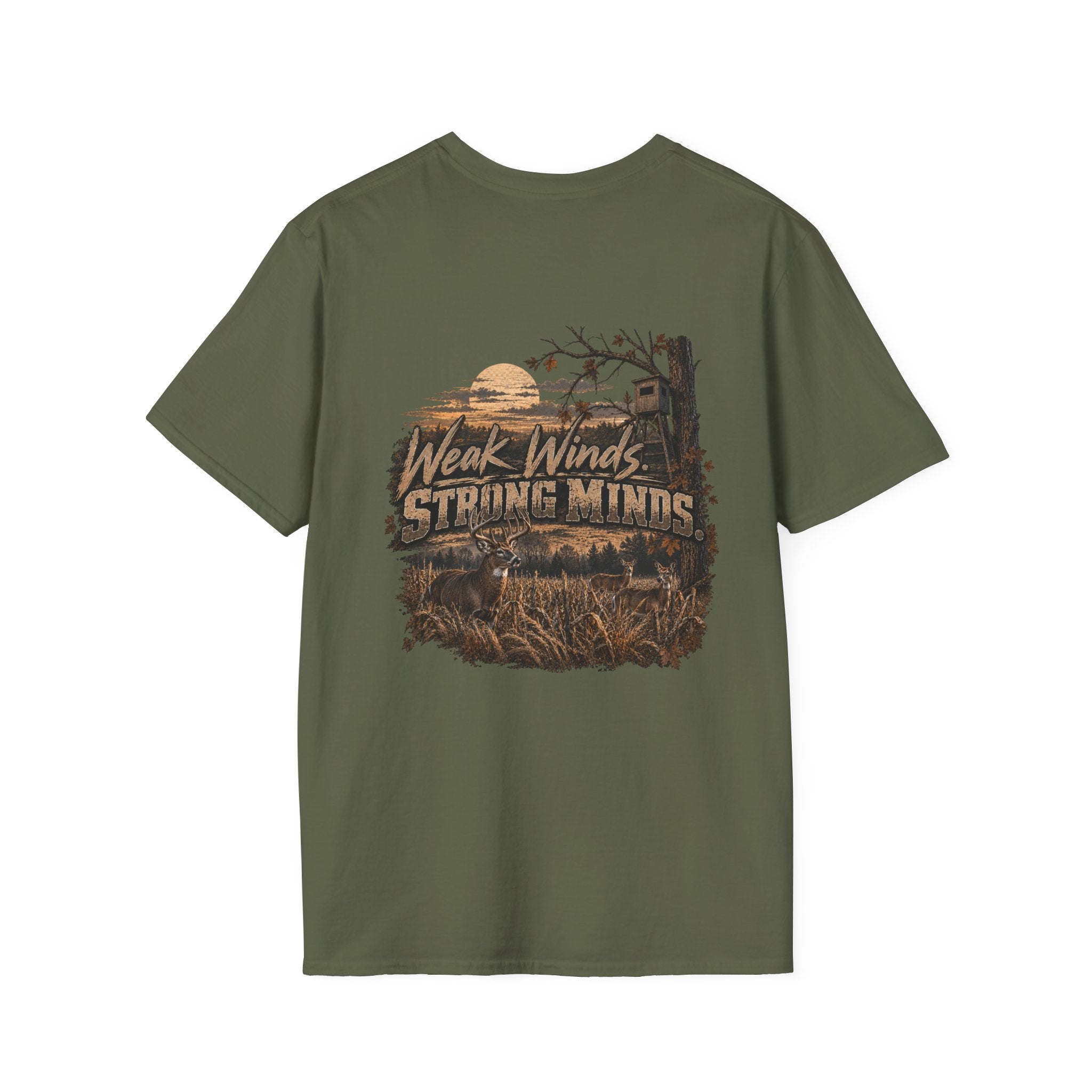 Rack & Ridge | Weak Winds. Strong Minds. T-Shirt