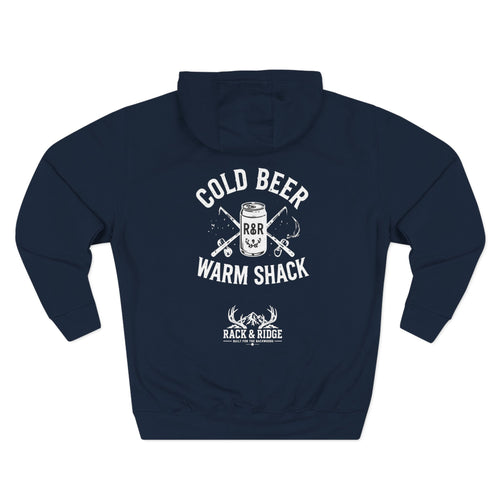 Cold Beer. Warm Shack. | Rack & Ridge Hoodie