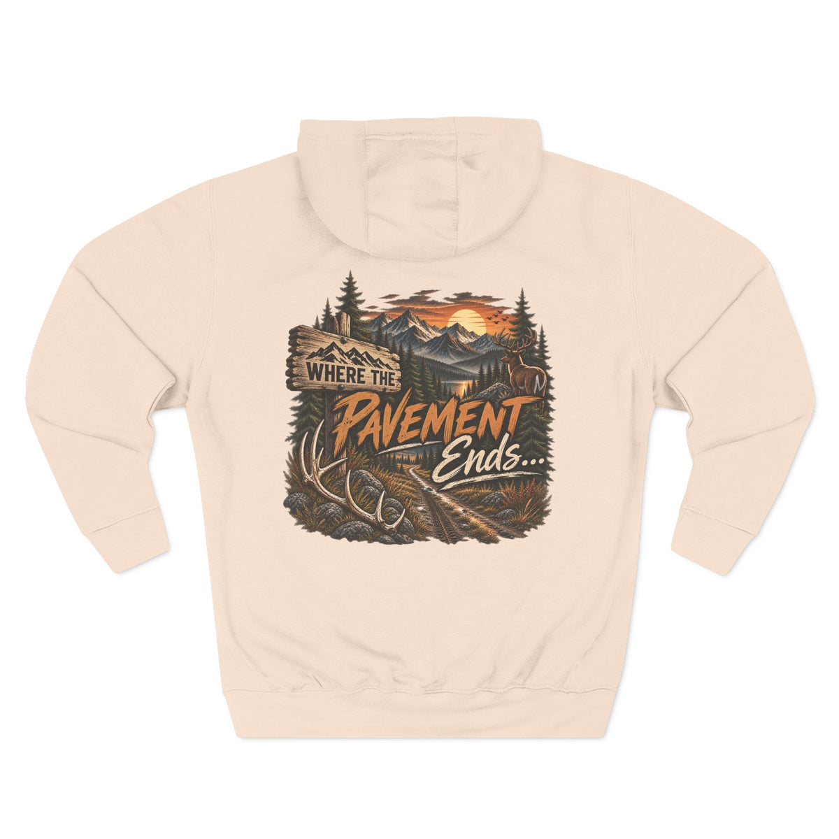 Rack & Ridge | Where the Pavement Ends Hoodie