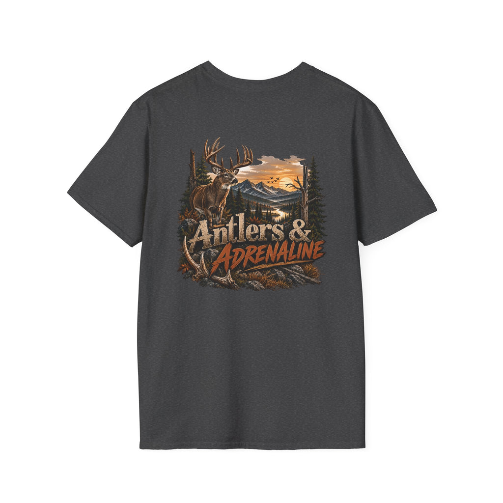 Rack & Ridge | Antlers & Adrenaline T-Shirt