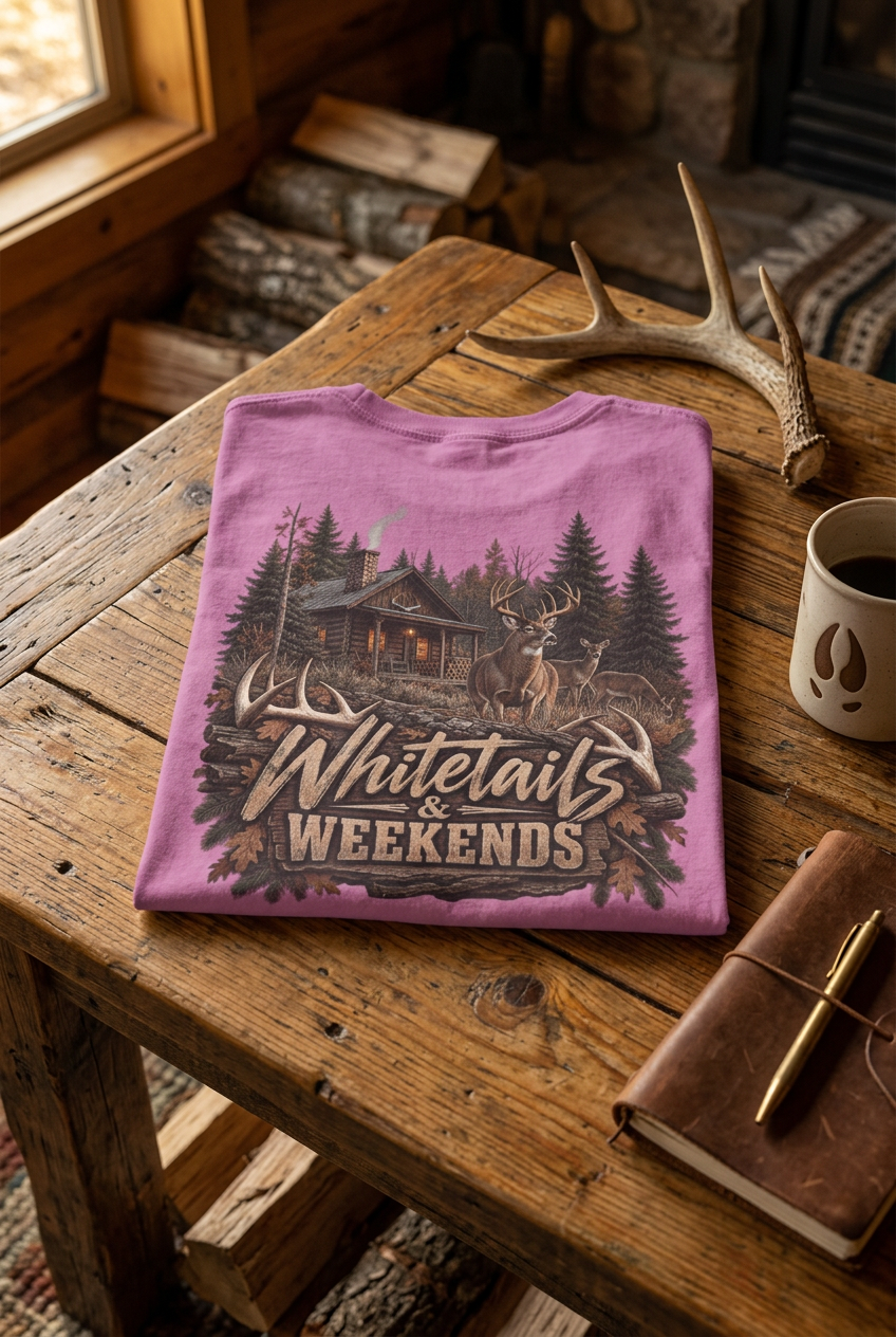 Rack & Ridge | Whitetails & Weekends T-Shirt