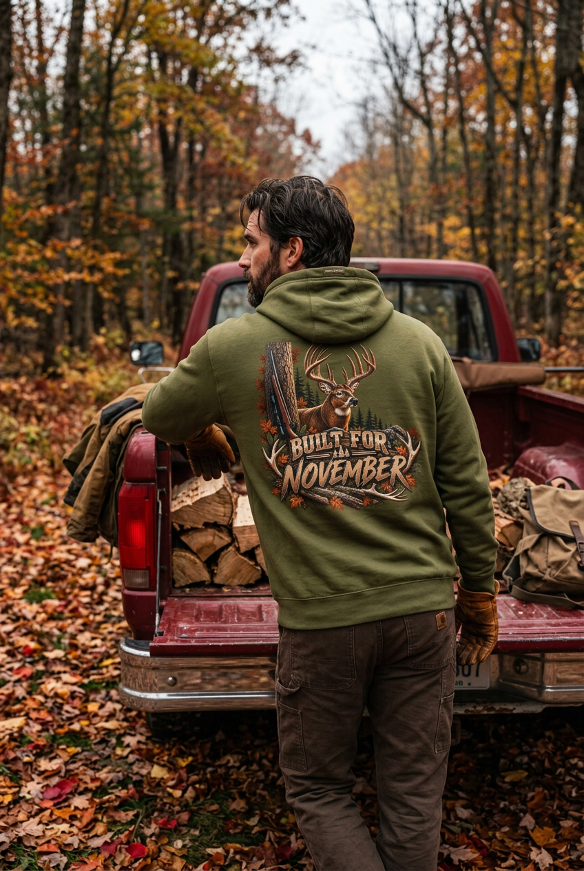Rack & Ridge | Built for November Hoodie