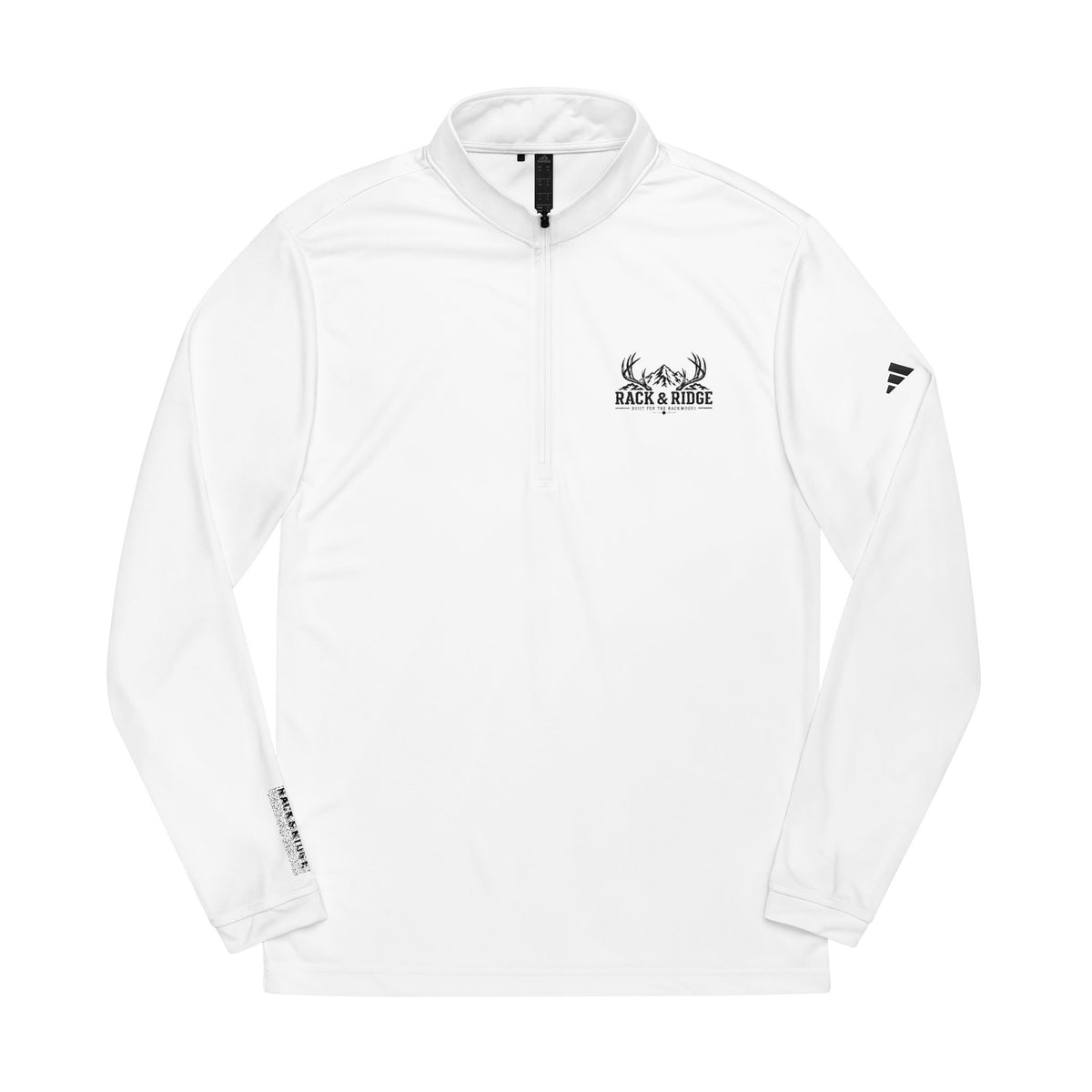Rack & Ridge | Antler Embroidered Quarter-Zip Performance Pullover