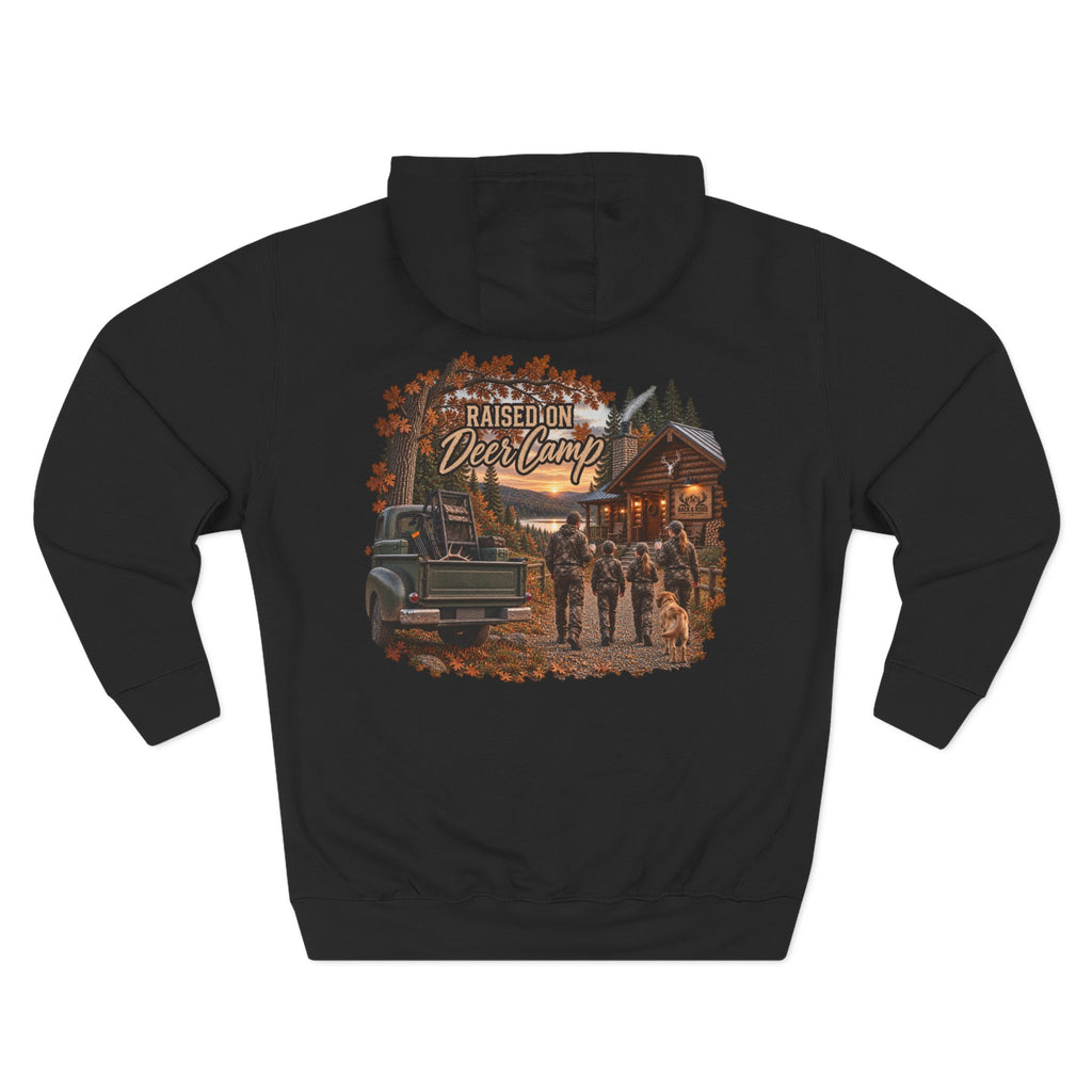 Rack & Ridge “Raised on Deer Camp” Hoodie — The Signature Hunting Family Fleece