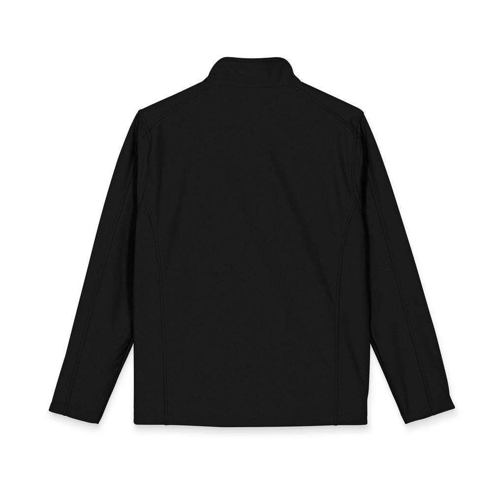 Rack & Ridge Embroidered Soft Shell Jacket — Outdoor Wind & Water Resistant Layer