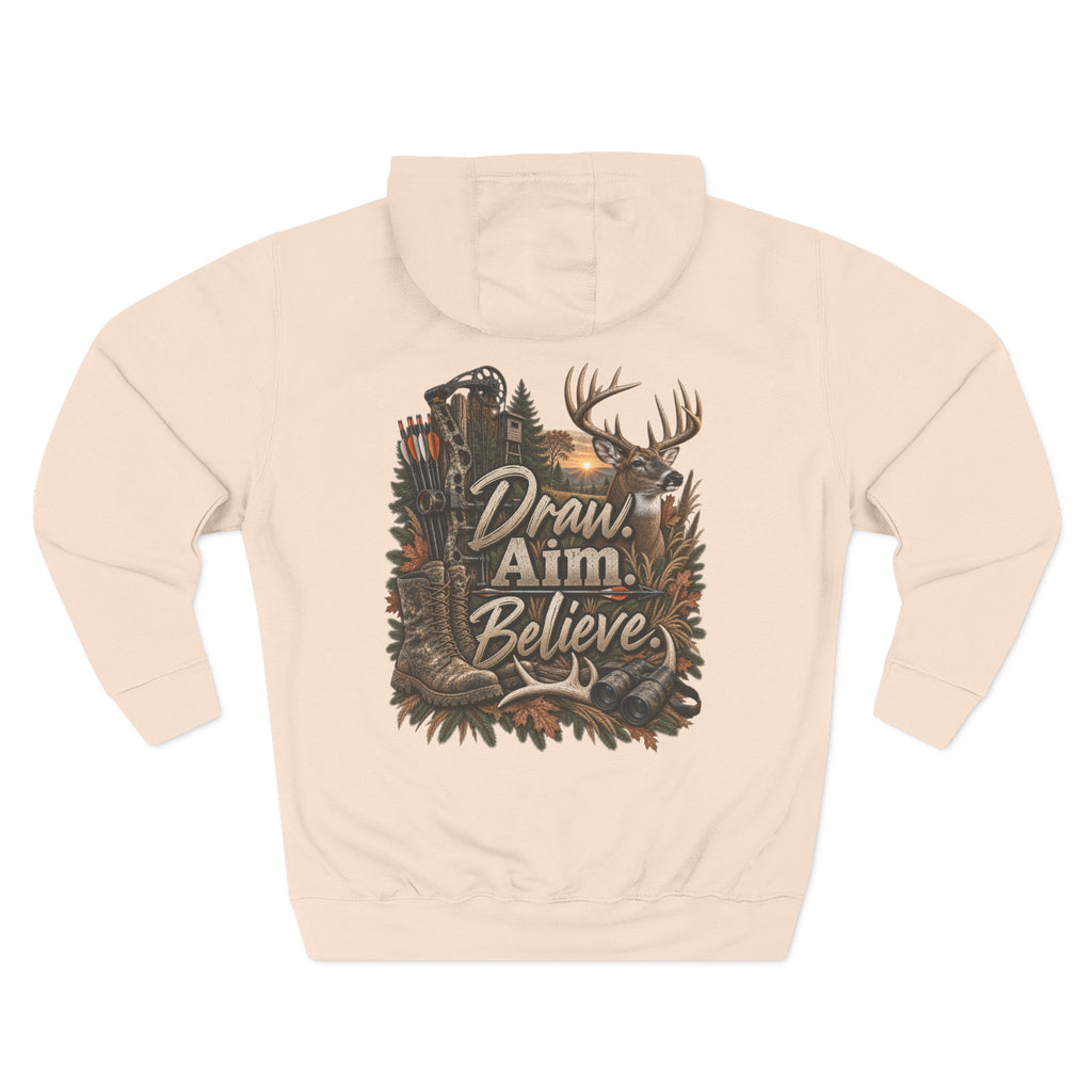 Rack & Ridge | Draw. Aim. Believe. Hoodie