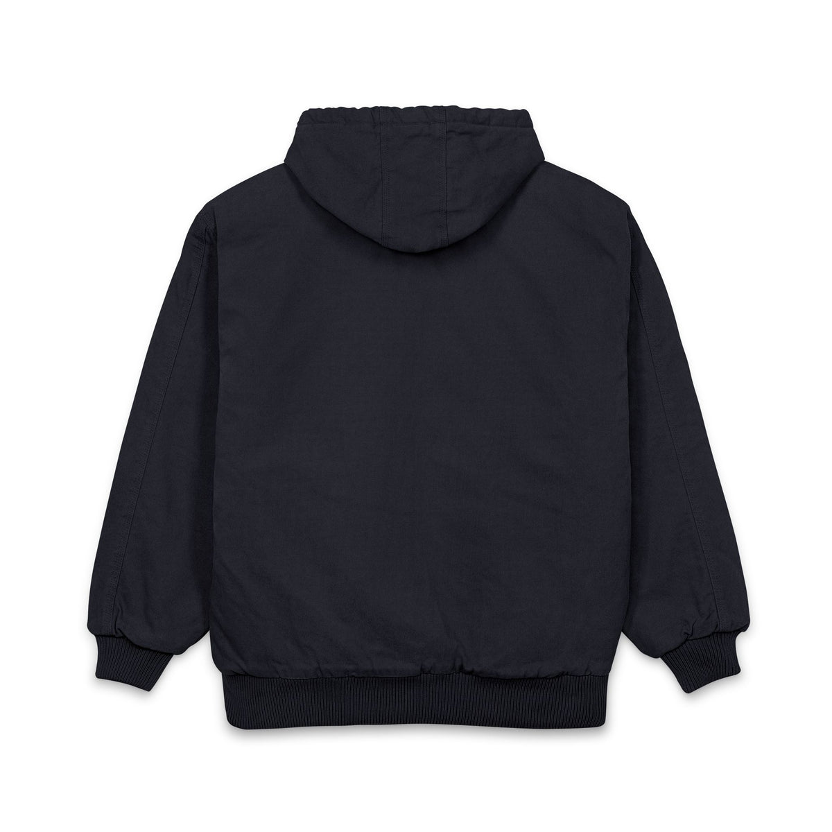 Rack & Ridge Hooded Duck Cloth Insulated Jacket — Embroidered Outdoor Work Coat