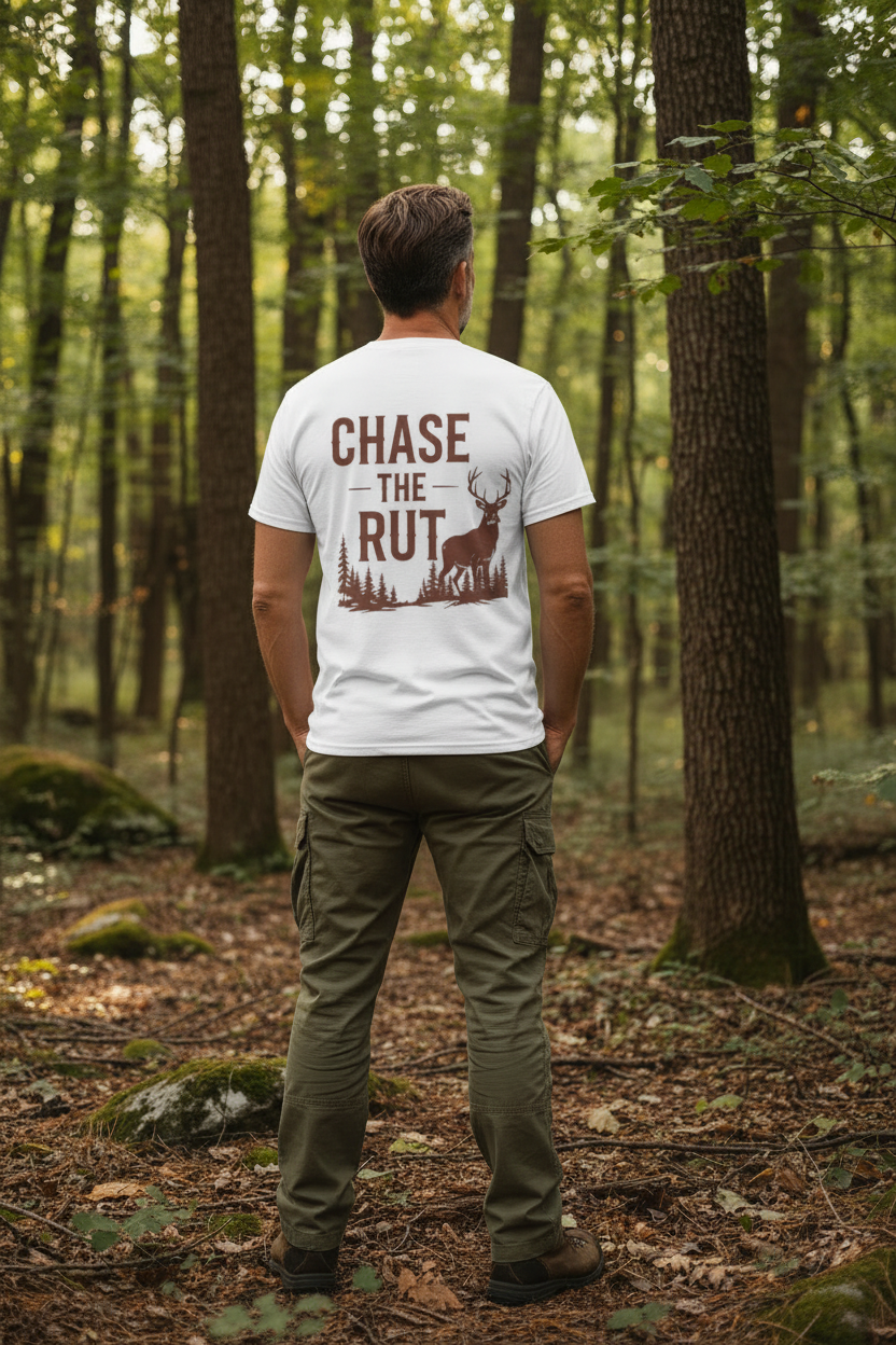 Chase The Rut | Rack & Ridge Men's T-Shirt