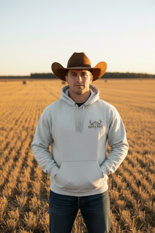 "Earn Your Antlers" Hoodie | Rack & Ridge
