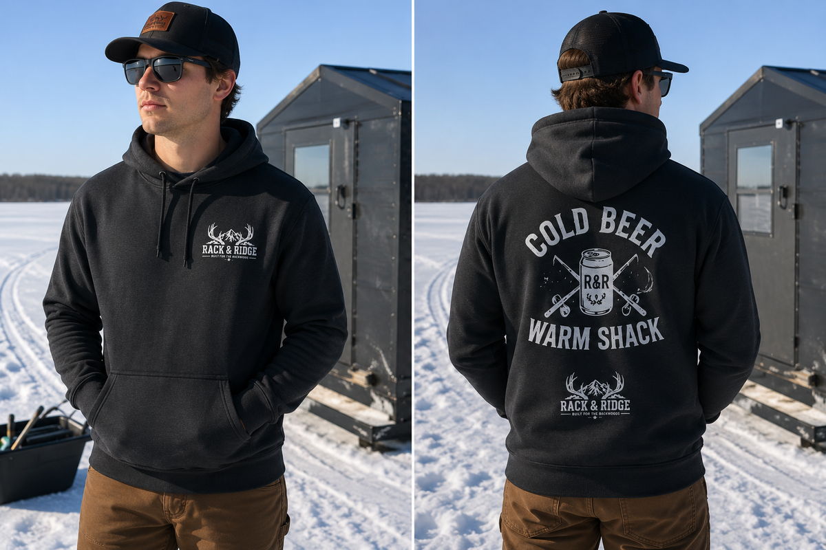Cold Beer. Warm Shack. | Rack & Ridge Hoodie