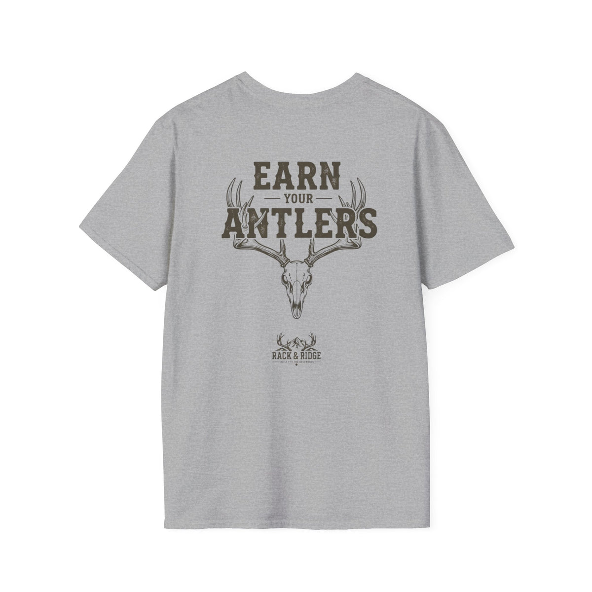 Rack & Ridge "Earn Your Antlers" T-Shirt