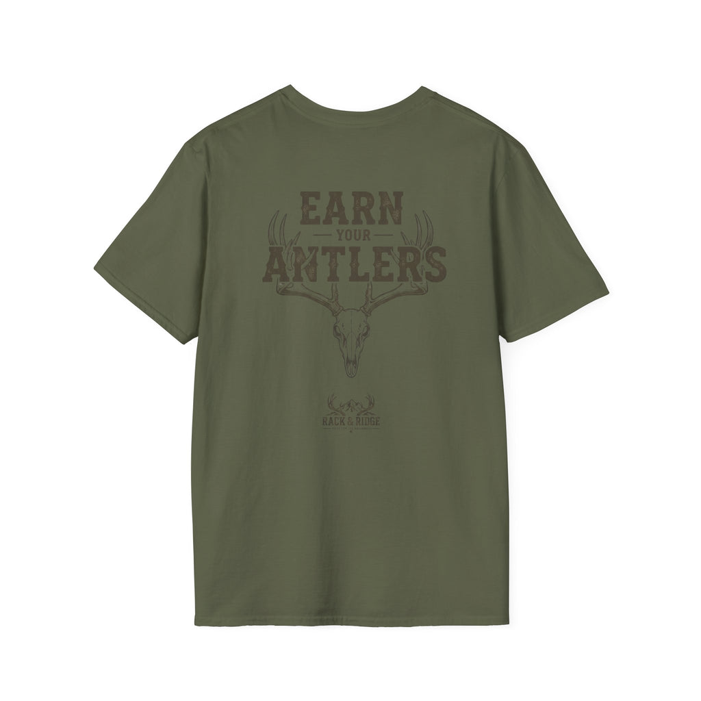 Rack & Ridge "Earn Your Antlers" T-Shirt
