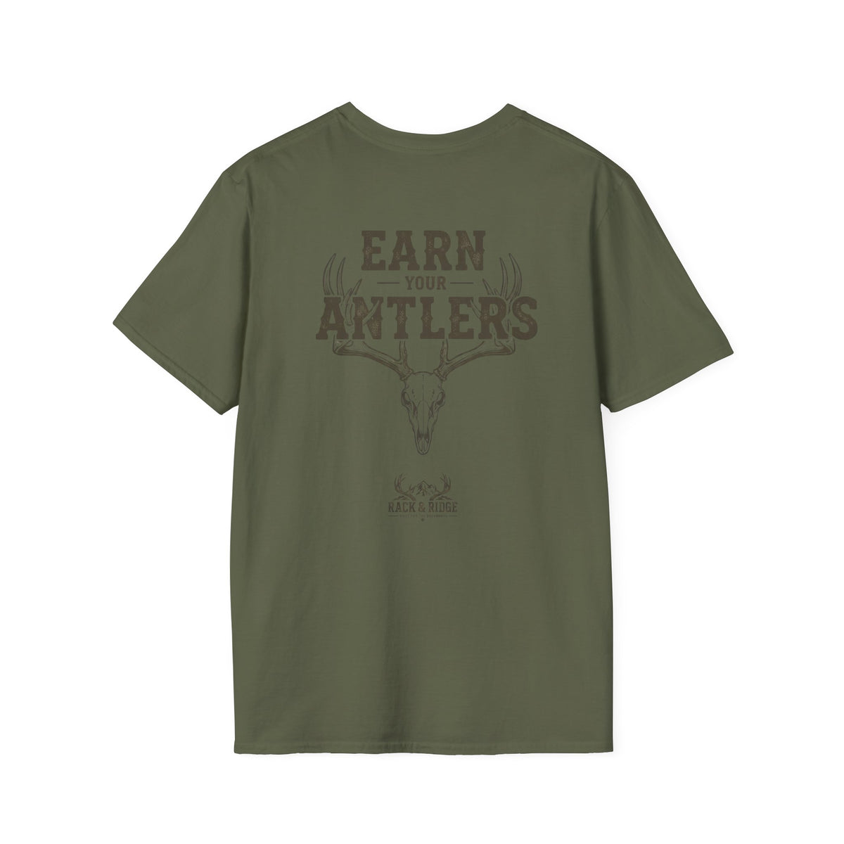 Rack & Ridge "Earn Your Antlers" T-Shirt