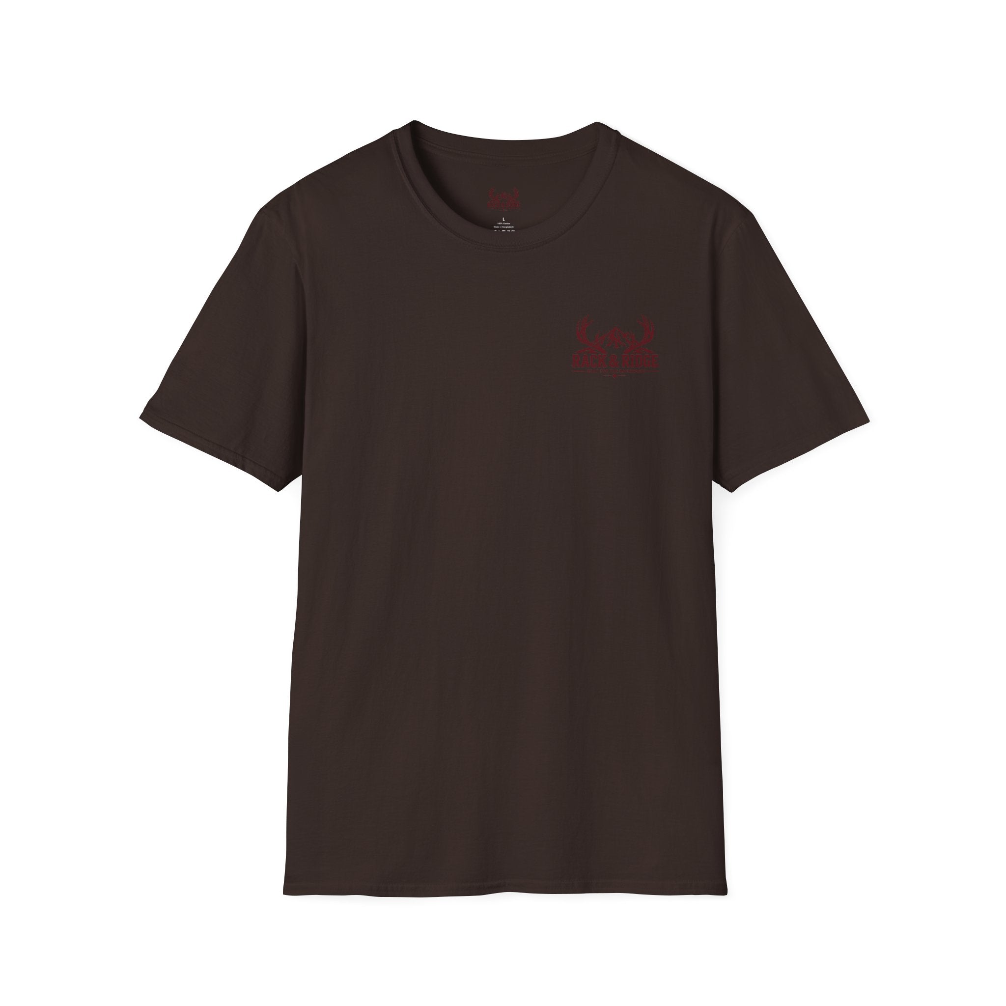 Rack & Ridge Antler Logo Tee — Patience. Persistence. Precision.