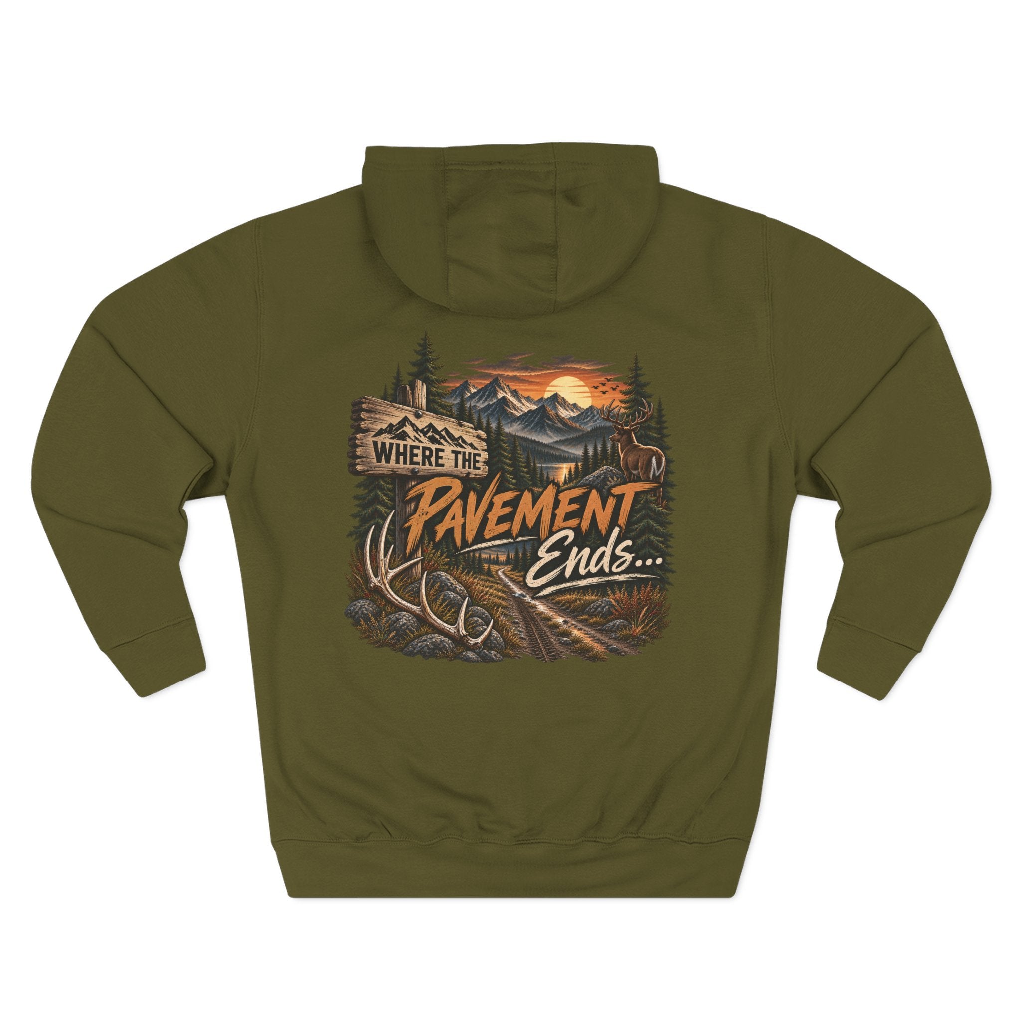 Rack & Ridge | Where the Pavement Ends Hoodie