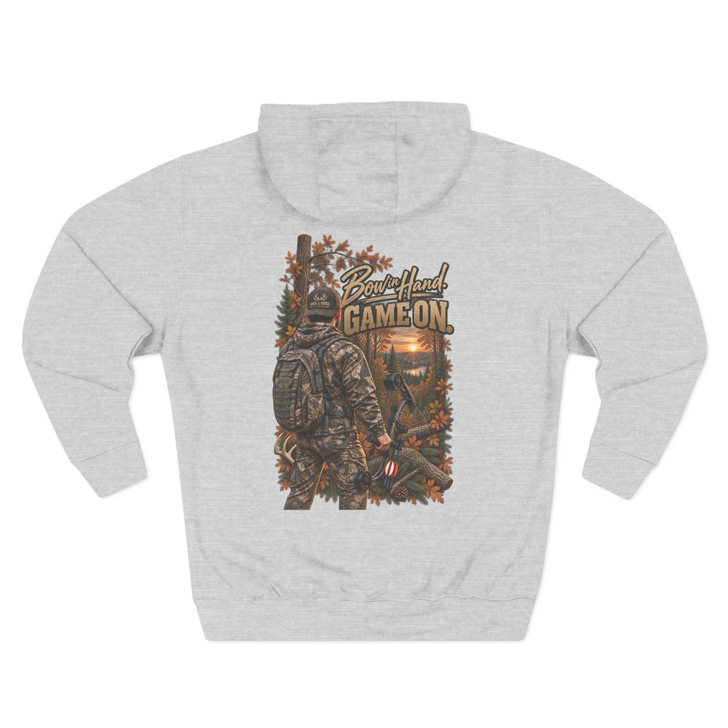 Rack & Ridge | Bow in Hand. Game On. Hoodie