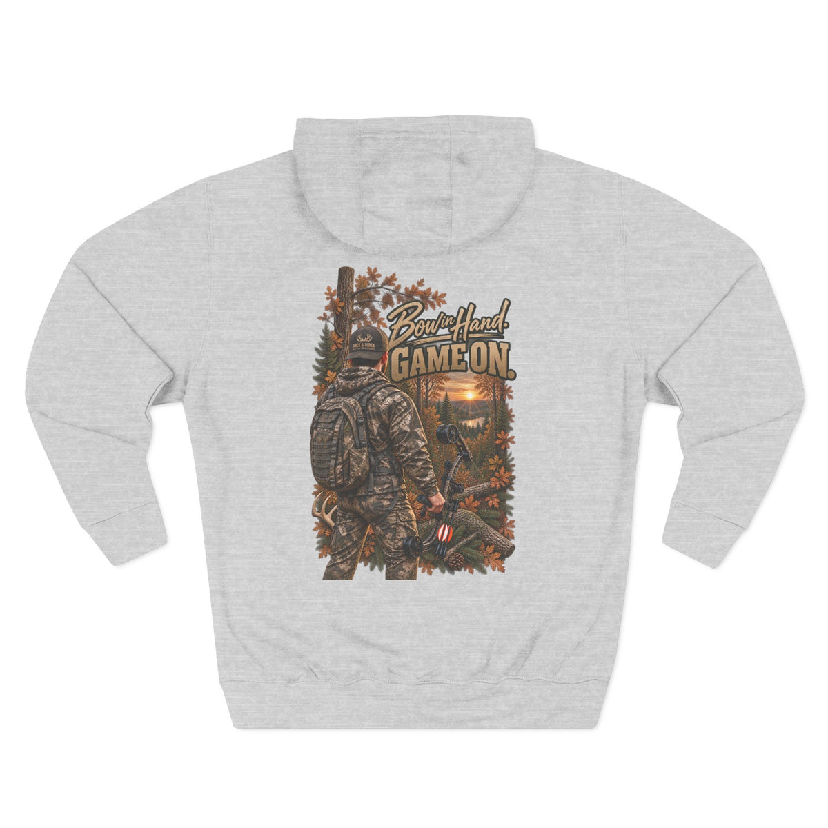 Rack & Ridge | Bow in Hand. Game On. Hoodie