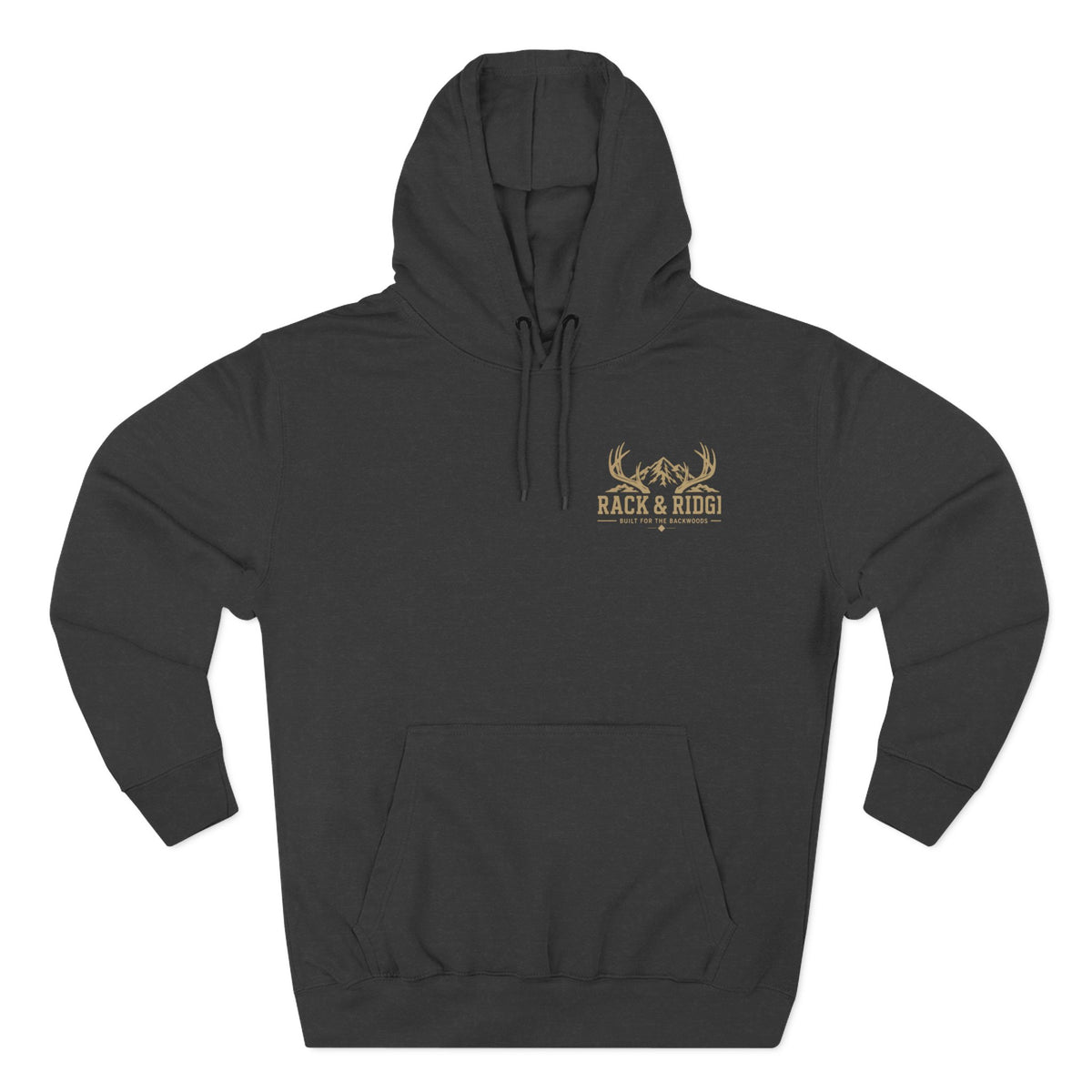Hunt Hard. Live Wild. Flag | Rack & Ridge Hoodie